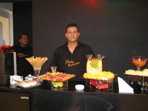 Buffet em evento